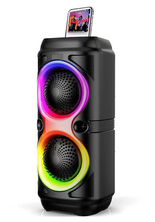 JBL Speaker, Bluetooth and Radio , USB Port, RGB Lighting, Black, JL-4403