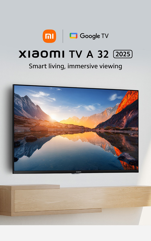 Xiaomi TV, Smart, 32 inch, LED, HD Resolution, Built-in Receiver, L32 M8-P2EG