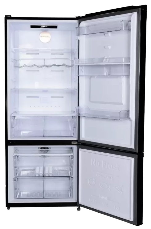 Unionaire Refrigerator, No Frost, 505 Liter , Digital Touch Screen, Bluetooth, With Dispenser , Black Glass Door, URN-700CLBLG1A-DTHRBWSM