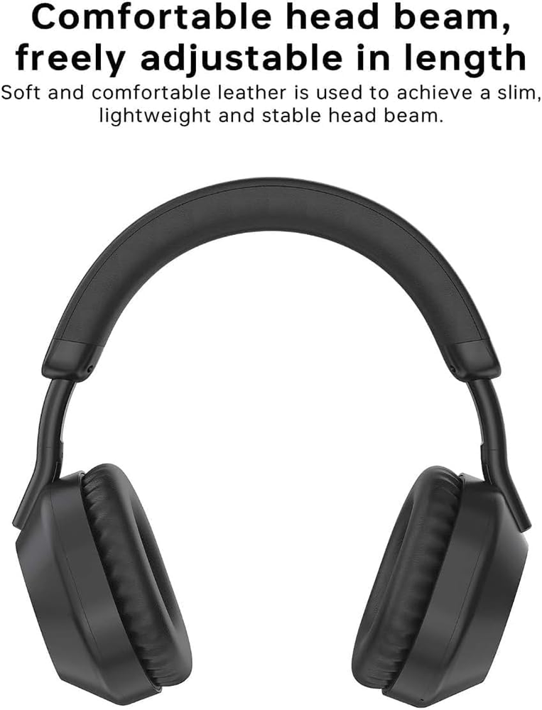 Sodo Wireless Headphone, Bluetooth 5.0 , Noise Cancellation , Black , SD1105