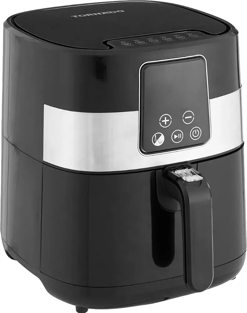 TORNADO Air Fryer Without Oil 1300 Watt, 3 Liters, Digital Touch Display, Black THF-133D