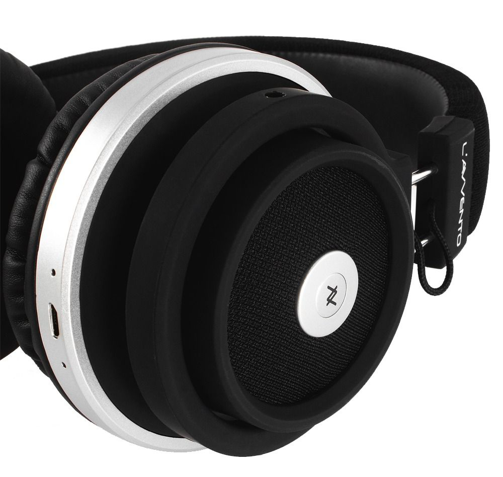 Lavvento Wireless Headphone , Bluetooth 5.0 , 300 Mah Battery , With Touch Function , Black , HP15B