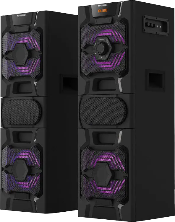 Media Tech Subwoofer Speakers, Bluetooth, USB, 160 Watt, Black, MT-9900