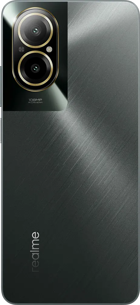 Realme C67 Dual SIM, 128GB Memory, 6GB RAM, 4G LTE, Black Rock