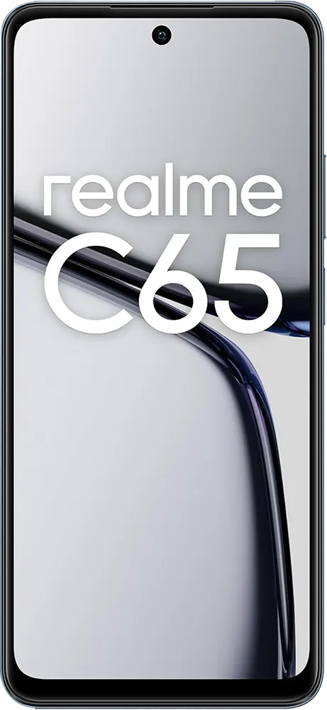 Realme C65 Dual SIM, 128GB Memory, 6GB RAM, 4G LTE, Starlight Black