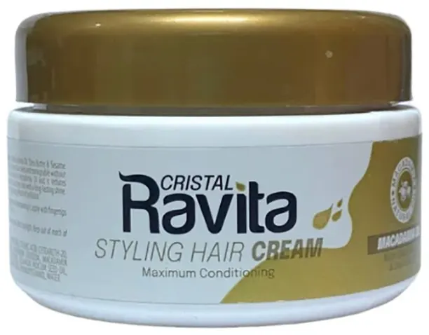 كريم شعر بزيت المكاديميا من كريستال رافيتا, 150جم