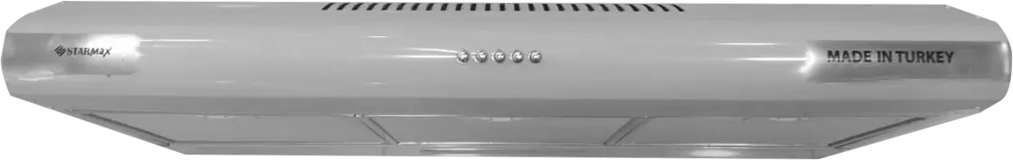 شفاط بلت ان مسطح سليم ستار ماكس 90 سم، 3 سرعات، فضي، SM-90F-CLASSIC