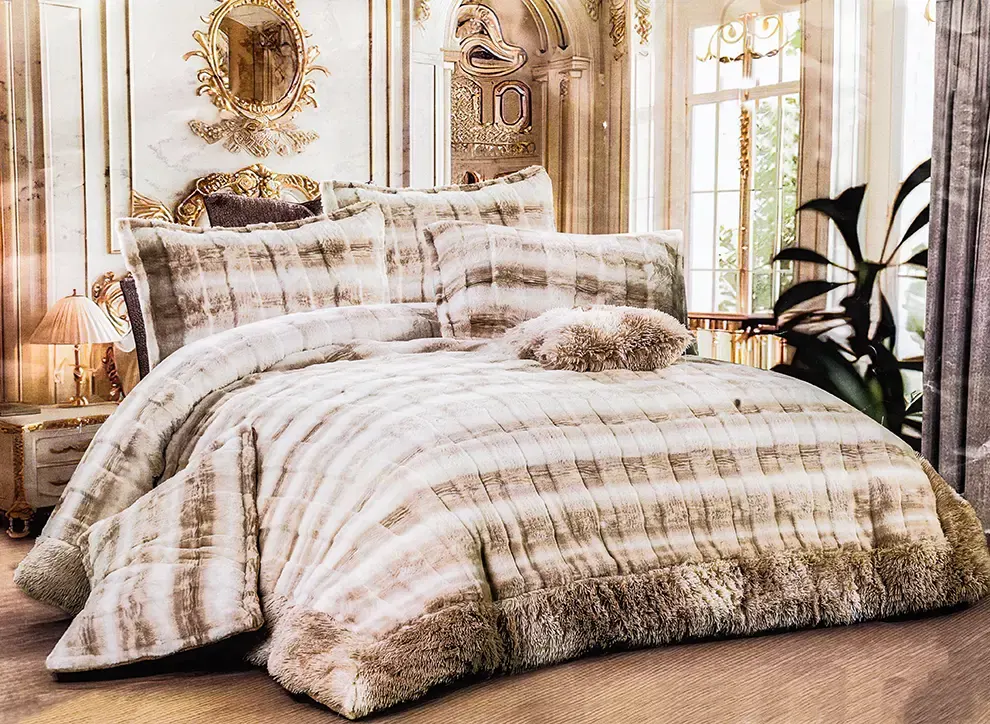 لحاف رويال هوم روتانا , 4 قطع مقاس 260*240سم