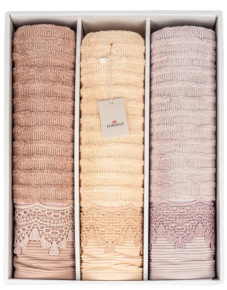 فوطة السروجي شغلاهم, 3قطع,متعدد الوان