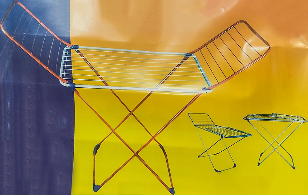 Naser Folding Clothes Rack, Multi-Color