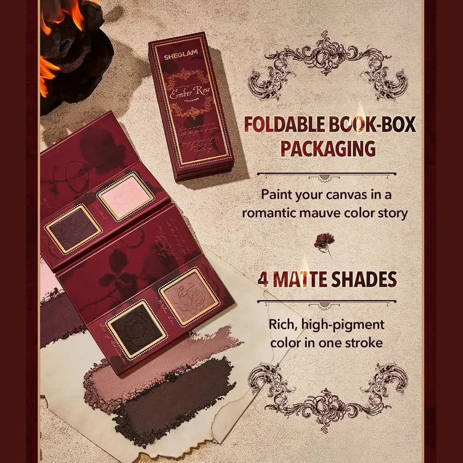 Sheglam Ember Rose Burning Devotion Color Palette