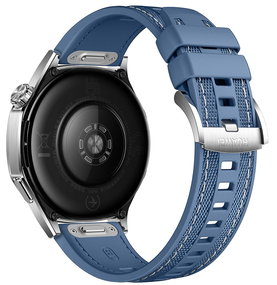 Huawei Watch GT 5 , 46 Mm , Bluetooth , AMOLED , Water-Resistant , Blue Woven Strap , VLI-B19