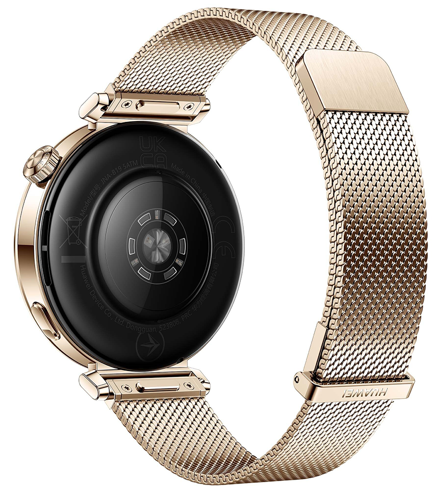 Huawei Watch GT 5 , 41 Mm , AMOLED ,Bluetooth , Water-Resistant , Gold Milanese Strap , JNA-B19