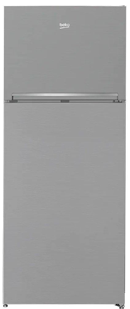 Beko Refrigerator, No Frost, 367 Liters, 2 Doors, Inverter, Silver,  RDNE430K02DXI