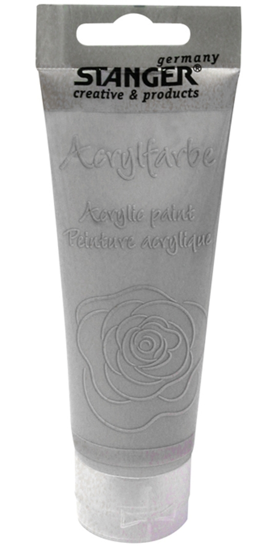 Acrylic Paint Silver Stanger 75ml