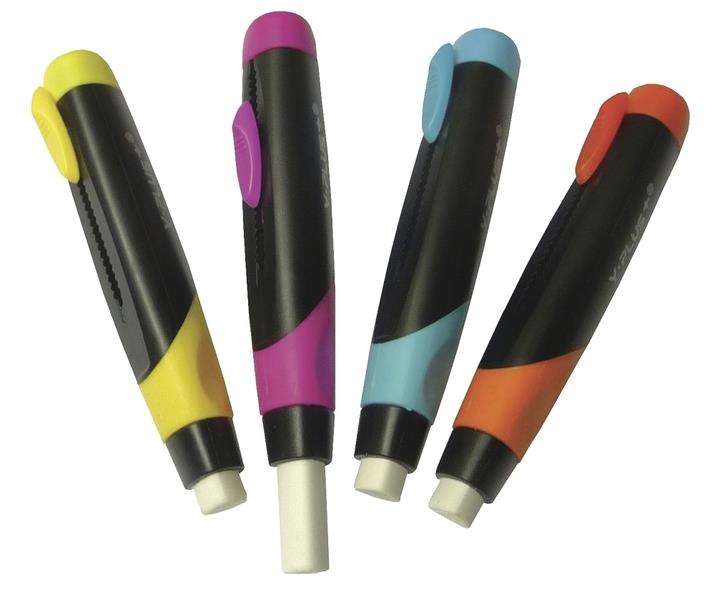 Y Plus Eraser, rectangular, one piece, multi color, ex 1105