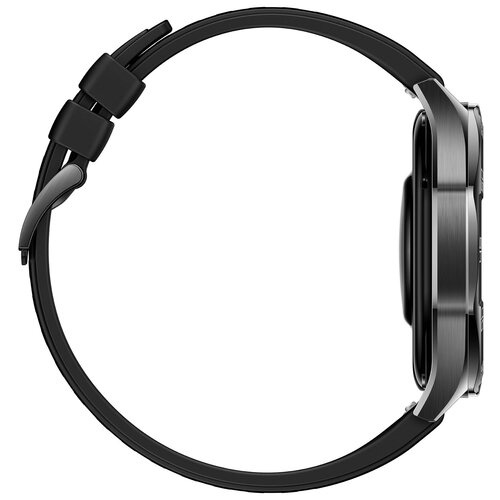 Huawei Watch GT 5 , 46 Mm , Bluetooth , AMOLED , Water-Resistant , Black Fluoroelastomer Strap , VLI-B19