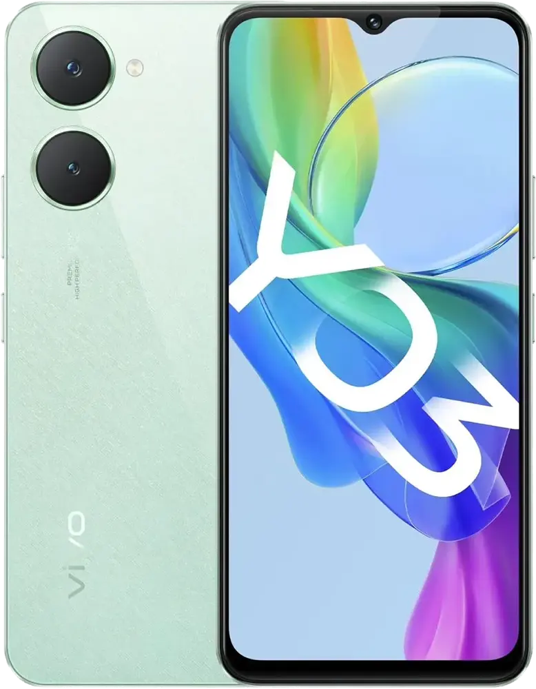 VIVO Y03 Dual SIM, 128GB Memory, 4GB RAM, 4G LTE, Gem Green