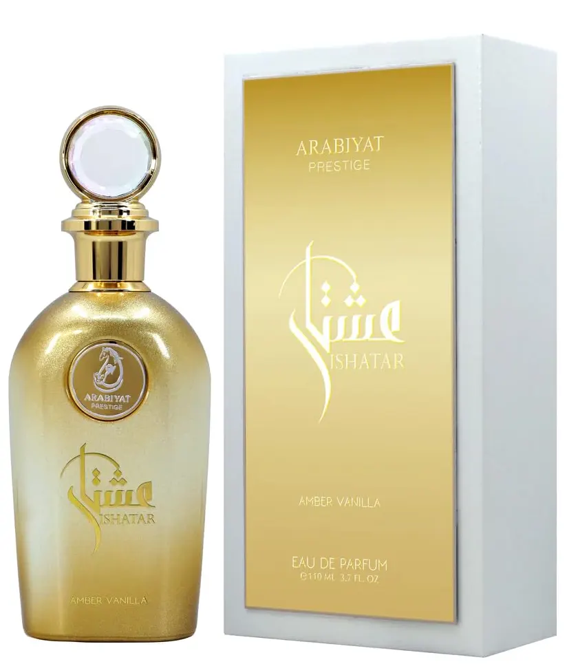 ISHATAR AMBER VANILLA BY MY PERFUMES ARABIYAT PRESTIGE FOR UNISEX EDP 110ML