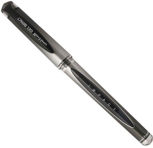 قلم حبر جاف يوني، 1 ملم، أسود، UM153S