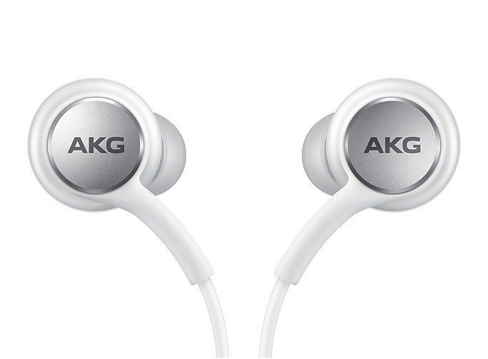 Samsung Type-C Earphones Sound By AKG , USB-C , White , EO-IC100BWEGWW