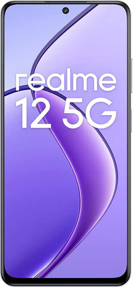 Realme 12 Dual SIM, 256GB Memory, 8GB RAM, 5G, Twilight Purple