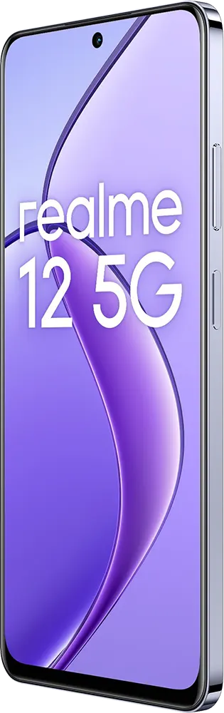 Realme 12 Dual SIM, 256GB Memory, 8GB RAM, 5G, Twilight Purple