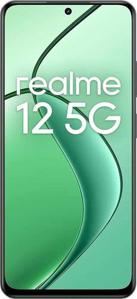 Realme 12 Dual SIM, 256GB Memory, 8GB RAM, 5G, Woodland Green