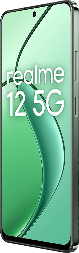 Realme 12 Dual SIM, 256GB Memory, 8GB RAM, 5G, Woodland Green