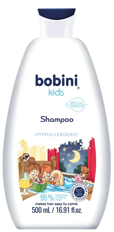 شامبو للاطفال غير مسبب للحساسية من بوبيني ،500 مل