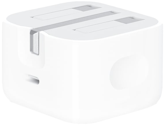 شاحن سريع من ابل، 20 وات ، قابس حائط ثلاثي ، USB Type-C، أبيض ، OR-A MHJF3B-A