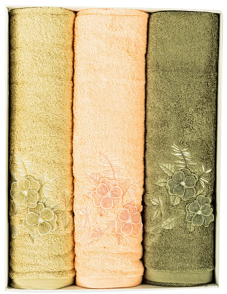 طقم فوط السروجى ، موديل منه ، مكون من 3 قطع ، متعددة الألوان