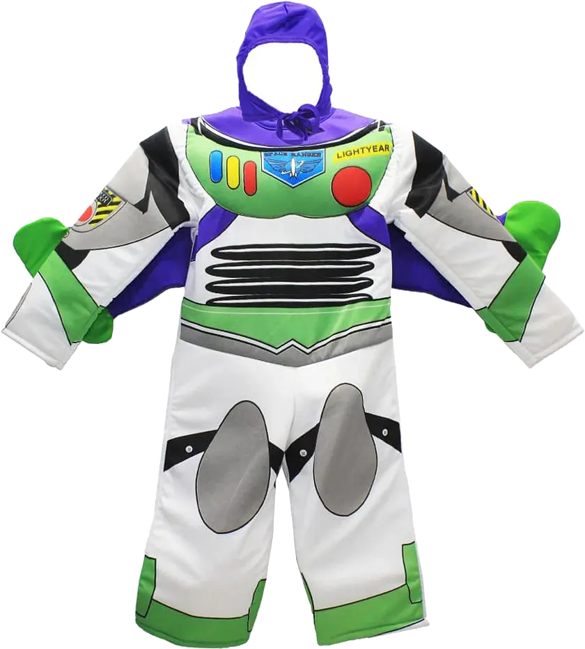 El Malika We Almir Buzz lightyear Cosplay Costume, XL, White