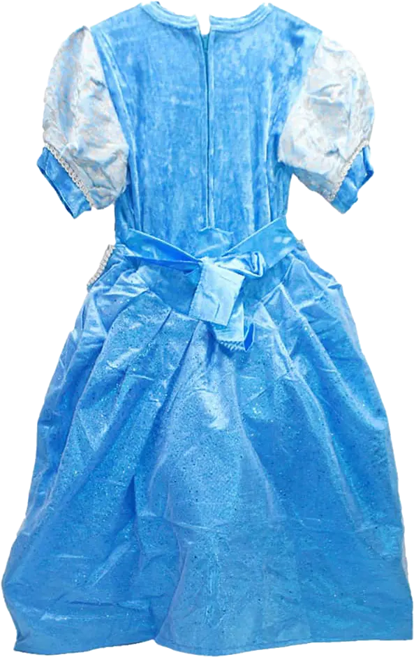 El Malika We Almir Cosplay Costume Cinderella, Size L, Blue Color