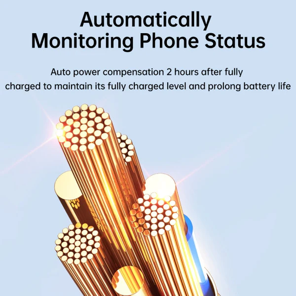 كابل شحن سريع ذكي من جوي روم ، USB-A إلى Lightning ، بقدرة 2.4 أمبير ، 1.2 متر ، أبيض ، S-UL012A3