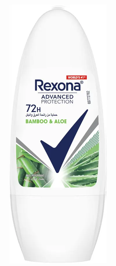 Rexona Women Advanced Protection 72H  Bamboo & Aloe Vera Roll On , 50ml