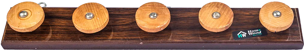 Homewood Wooden Hanger , Jumbo Size , 5 Hangers