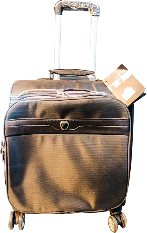 Seven Stars Trolley Bag, Brown