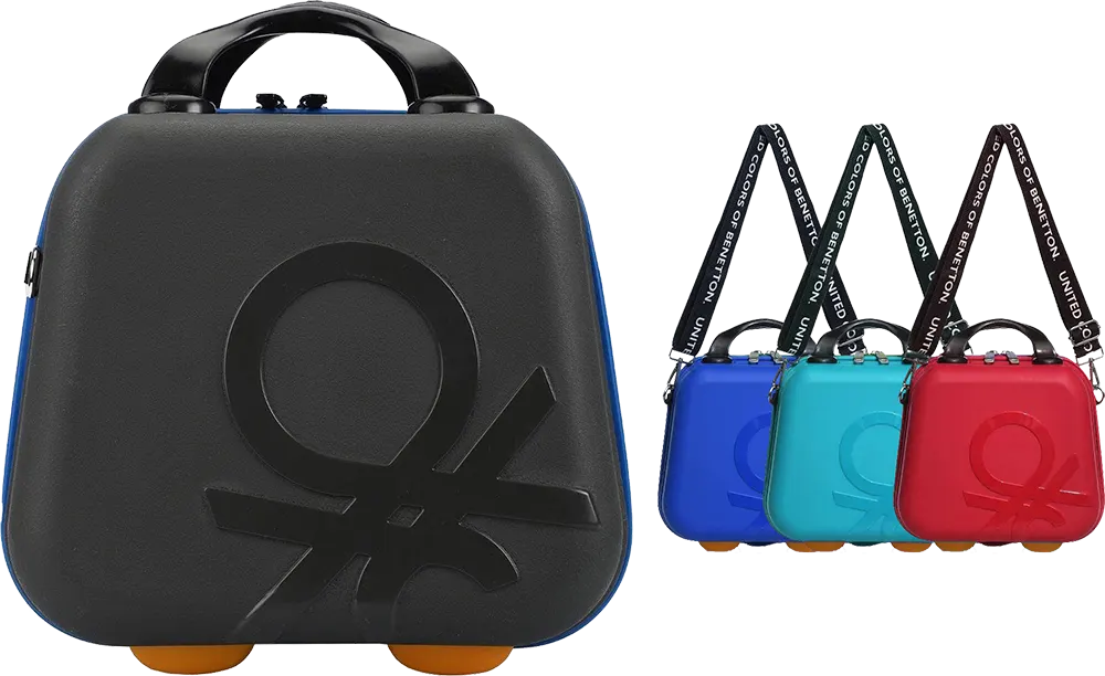 شنطة مكياج مقاومة للماء، مع حامل كتف ، ألوان متعددة،  PP 201X