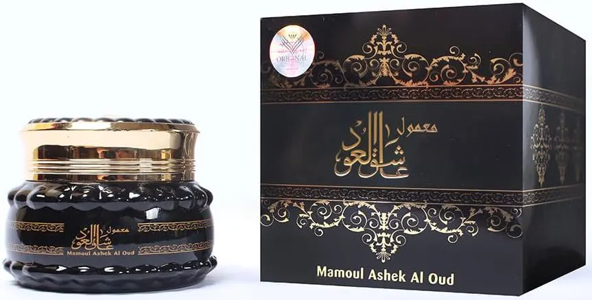 ALMAS Bakhoor Mamoul Ashek Al Oud, 60gm