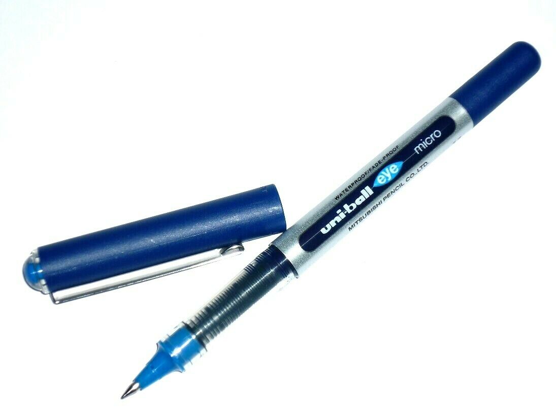 قلم حبر سايل يوني بول، 5 ملم، أزرق، UB-150