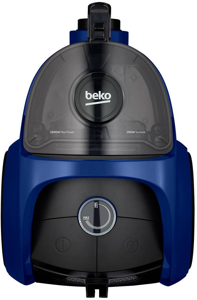Beko Vacuum Cleaner Bagless, 1800 Watt, 2.7 Liter, Turkish, Blue x Black, VCO 64320 WD