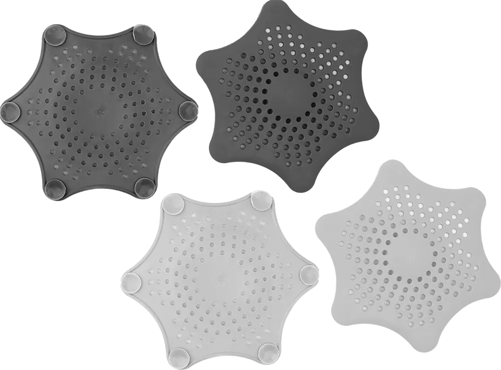 صفاية حوض سيلكون على شكل نجمة ،قطعة واحده، ألوان متعددة