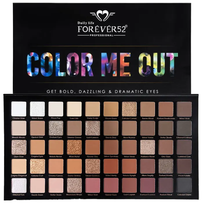 باليت اي شادو فوريفر 52 كلر مي اوت، CMO003 50 لون