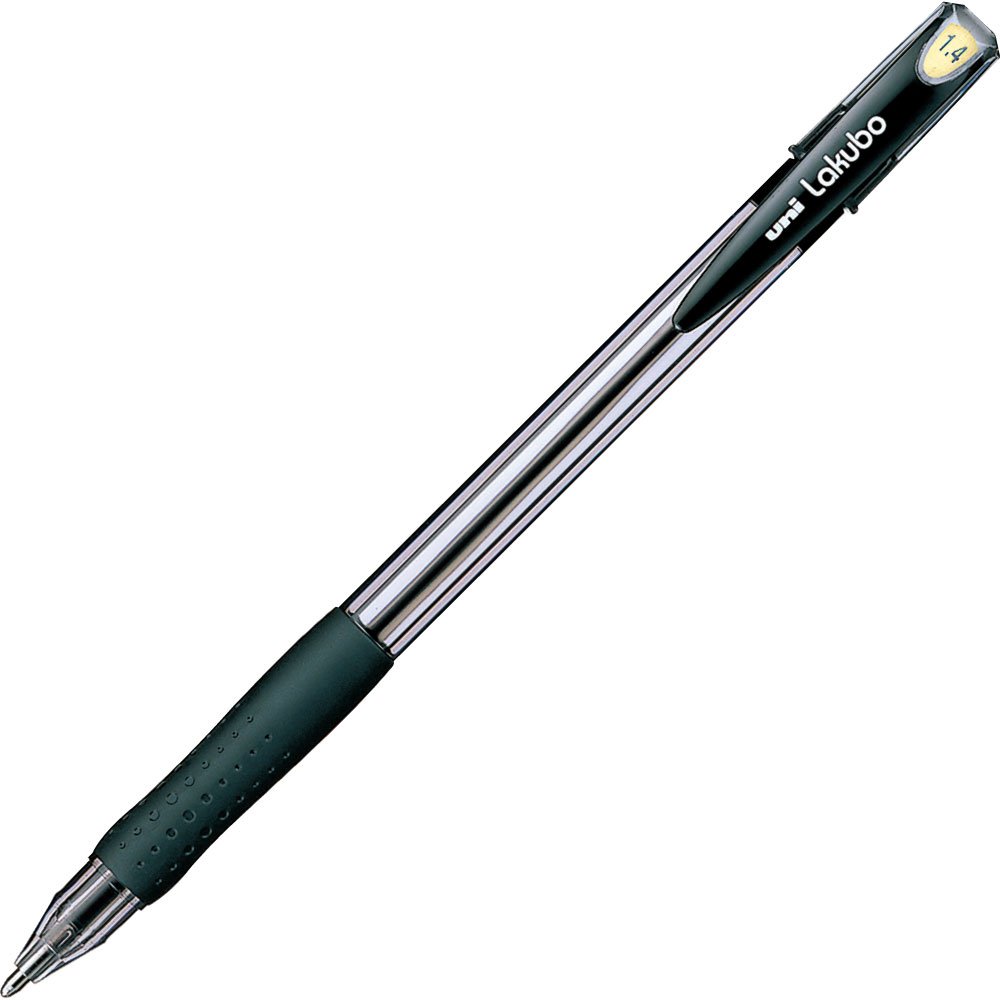 Uniball Ballpoint Pen, 1.4 mm, Black, SG100
