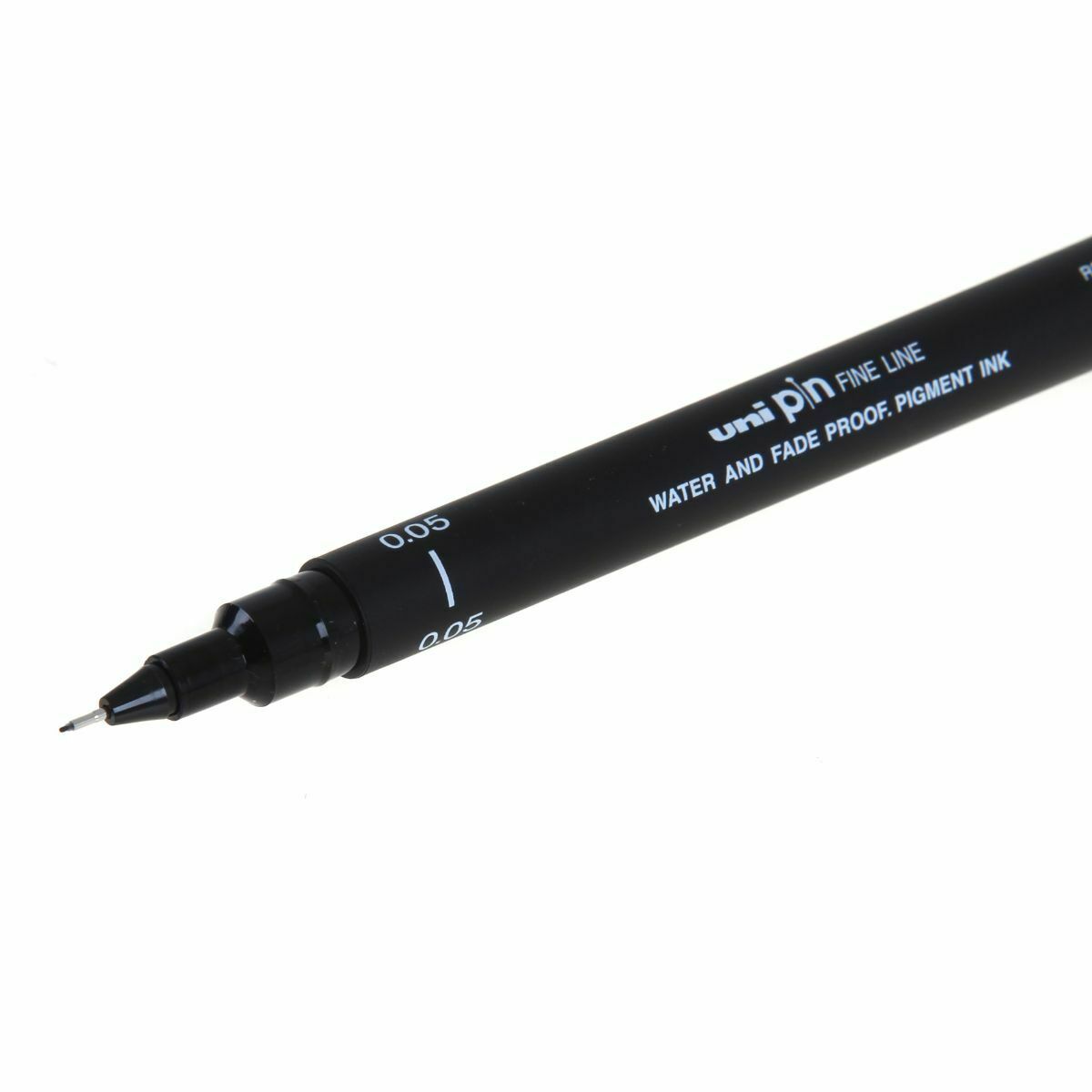 Uniball Rollerball pen, 5 mm, Fine pen, Black, PIN 200