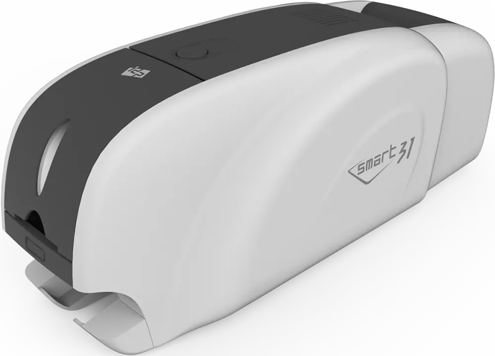 IDP ID Card Printer Color & Mono Printing, USB, White, SMART-31D
