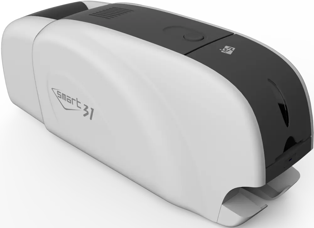 IDP ID Card Printer Color & Mono Printing, USB, White, SMART-31D