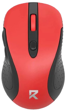 ماوس لاسلكي من ريدراجون ، 2400 نقطة في البوصة ، 2.4 جيجا ، أحمر ، ضمان 6 أشهر ، BM-2638