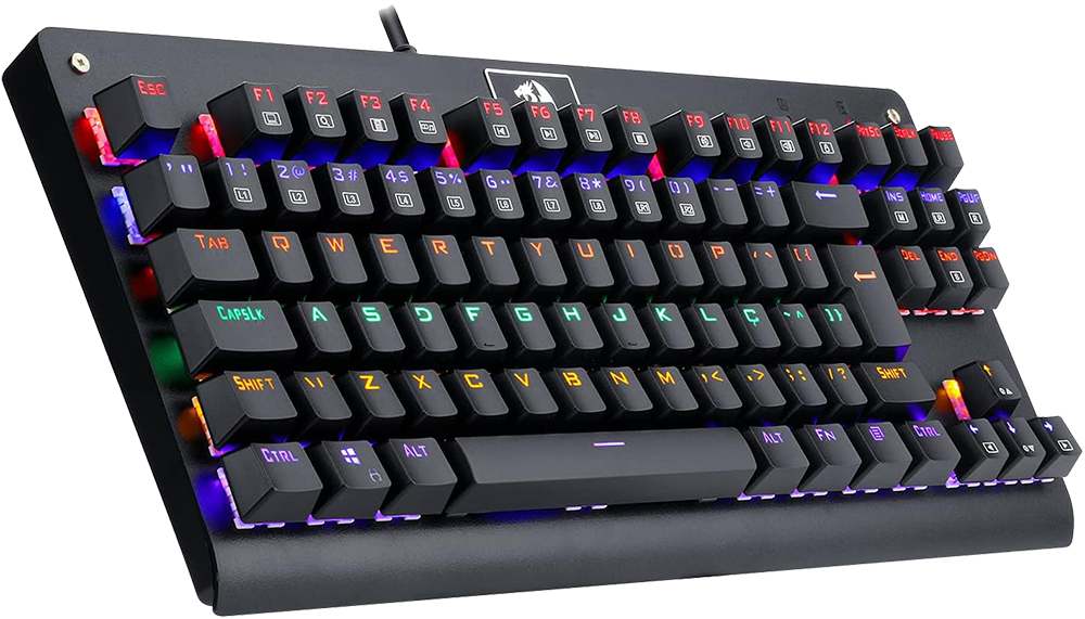 Redragon Mechanical Gaming Keyboard , Wired , RGB Lights , Blue Switch , 6 Months Warranty , K568R